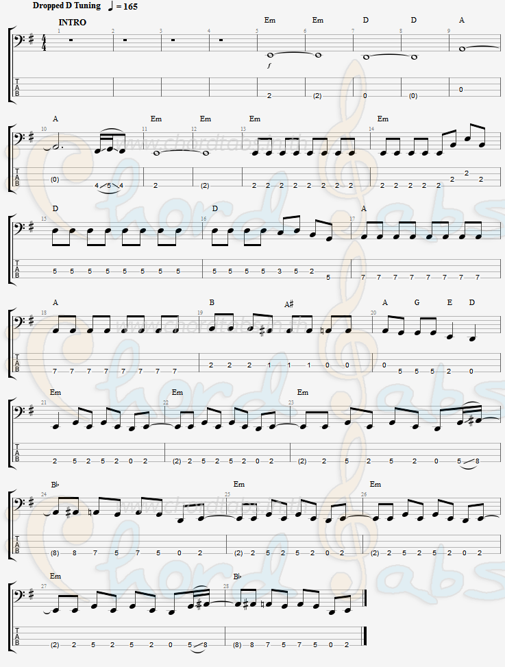 แทป Doing_Time Avenged Sevenfold