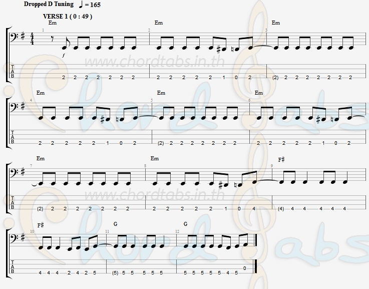 แทป Doing_Time Avenged Sevenfold