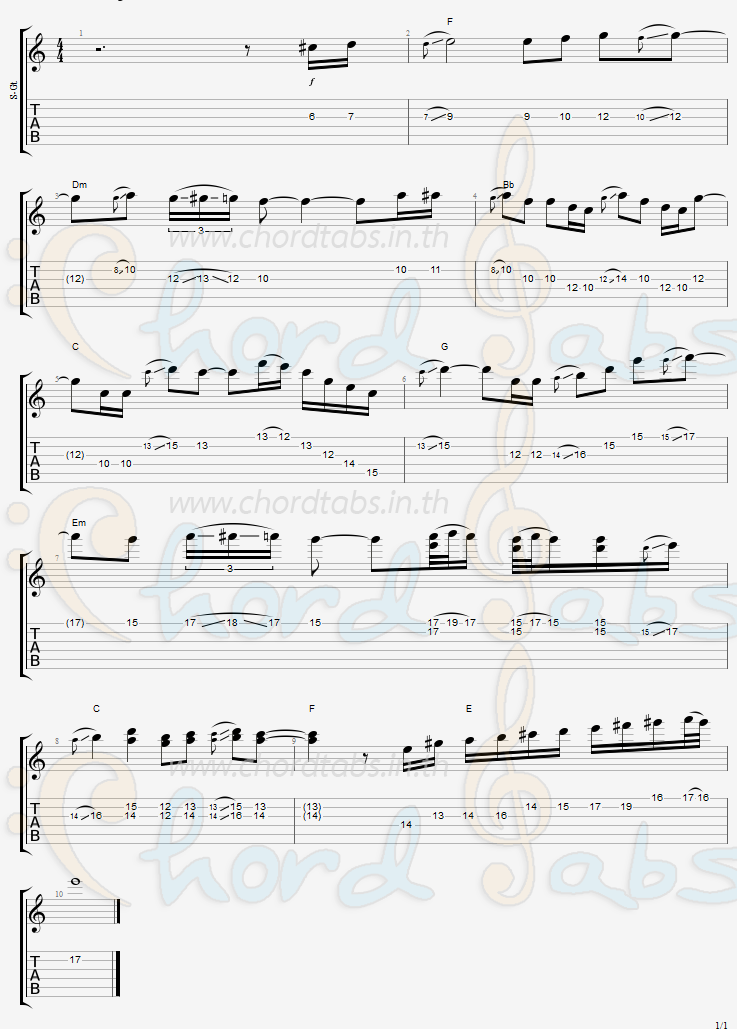 แทป ต่อจากนี้เพลงรักทุกเพลงจะเป็นของเธอเท่านั้น No One Else