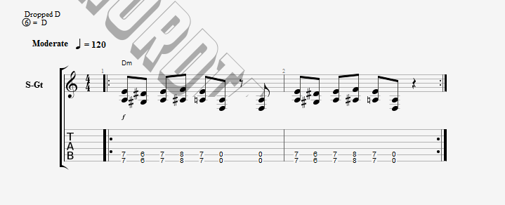 แทป Psycho in my Head Skillet