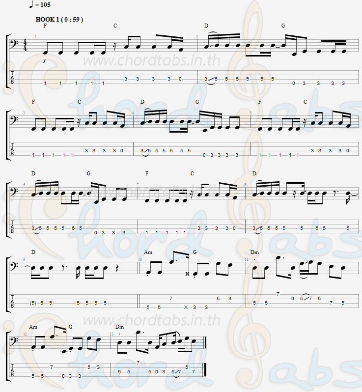 แทป Dani California Red Hot Chili Peppers