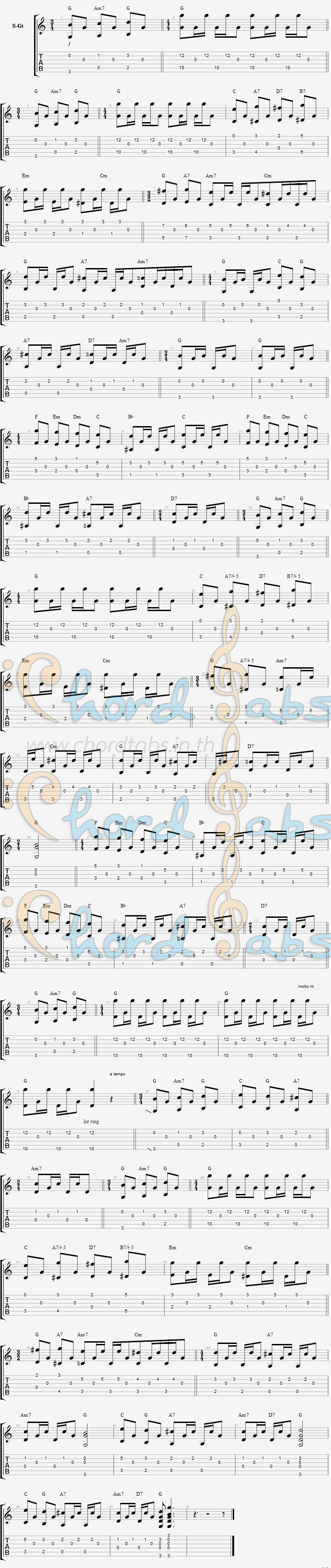 แทป Blackbird The Beatles