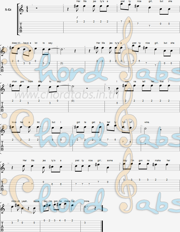 แทป Her Majesty The Beatles