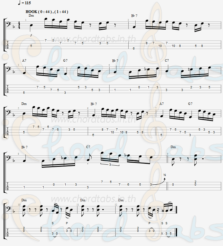 แทป Hump de Bump Red Hot Chili Peppers