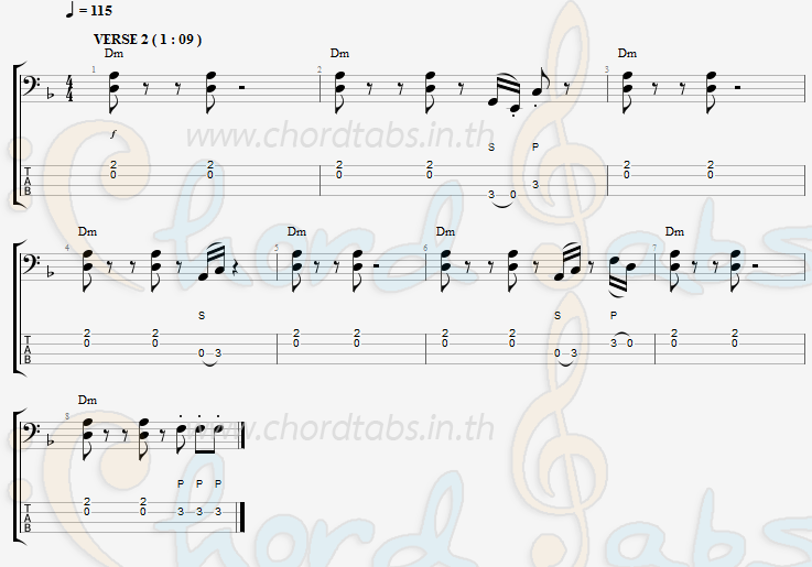 แทป Hump de Bump Red Hot Chili Peppers
